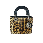 Mini Leopard Pony Hair Lady Dior