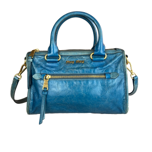 Vitello Shine Satchel