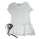Lace T-Shirt M