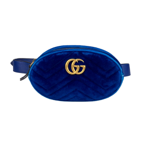 Velvet GG Marmont Belt Bag 75