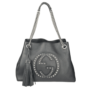 Medium Studded Soho Chain Bag