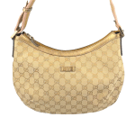 GG Canvas Half Moon Crossbody