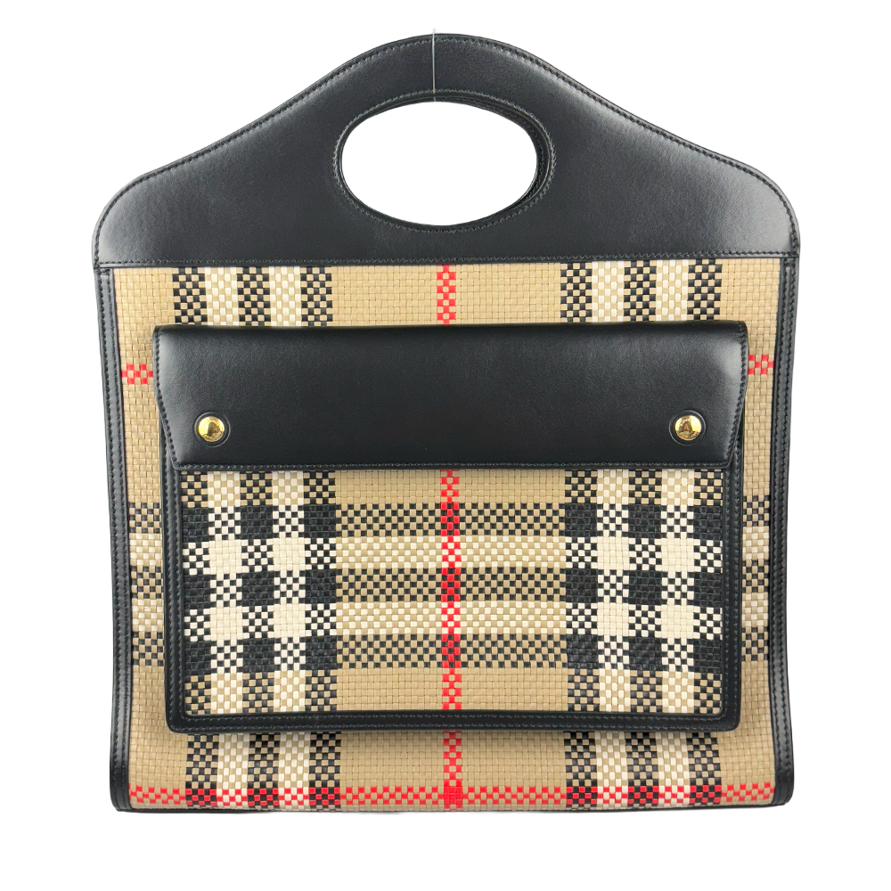 BOBU-000002 1 Archive Beige Pocket Bag Medium