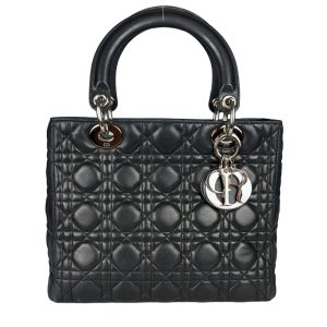 Cannage Lambskin Lady Dior Medium
