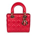 Cannage Lambskin Lucky Badges My ABCDior Lady Dior Small