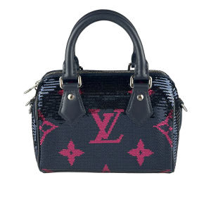 Limited Edition Giant Monogram Sequins Speedy Bandouliere 18