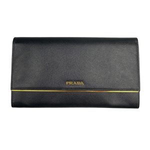 Saffiano Leather Clutch