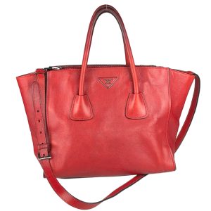 Glace Calf Twin Pocket Bag