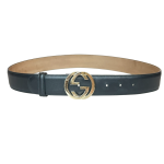 Moon Calfskin Interlocking G 37mm Belt 85