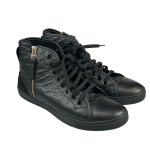 Calfskin Embossed Monogram Punchy Sneakers 37