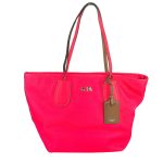 Neon Leather Tote