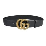 Moon Calfskin Scales Double G 40mm Belt 80