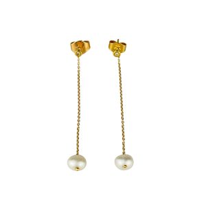 Coleção Pérolas 18K Earrings