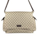 Canvas GG Plus Monogram Diaper Bag