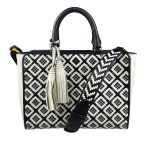 Woven Robinson Small Satchel