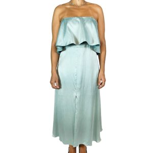 Strapless Flounce Dress 42