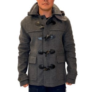 Wool Blend Duffle Coat M