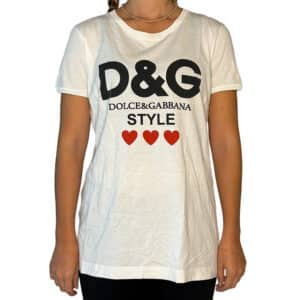 Logo & Heart Printed T-shirt 40