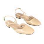 Double G Patent Sling Back Flats 37,5