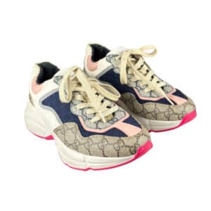 GG Supreme Monogram Mix Rhyton Sneakers 36