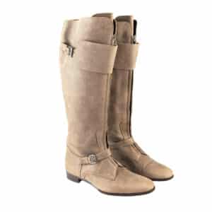Suede Cavalieres Boots 35