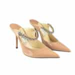 Patent Ballet Pink Bing Mules 37