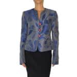 Floral Jacquard Blazer 40