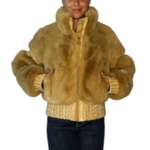 Furry Ski Jacket 38
