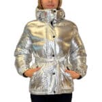 Oversized Parka II Down Jacket Silver Foil 12A
