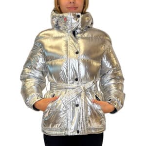 Oversized Parka II Down Jacket Silver Foil 12A
