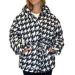 Oversized Parka II Down Jacket Houndstooth P