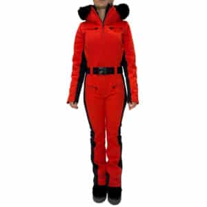 Parry Faux Fur Ski Jumpsuit 42
