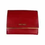 Saffiano Leather Compact Wallet