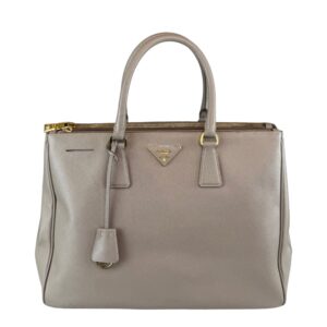 Large Saffiano Double Zip Galleria